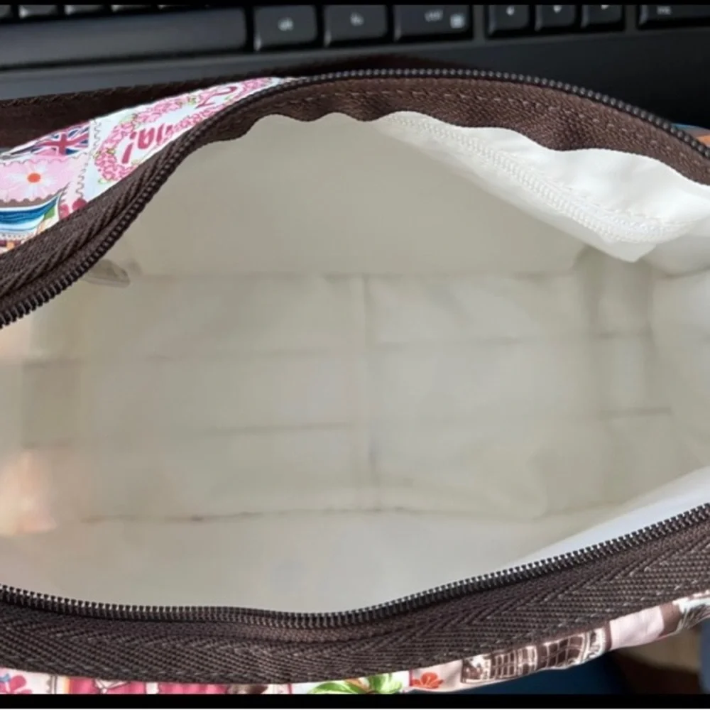 LeSportsac Hawaiian Lei Aloha Vintage Stamps Boho - Picture 4 of 9